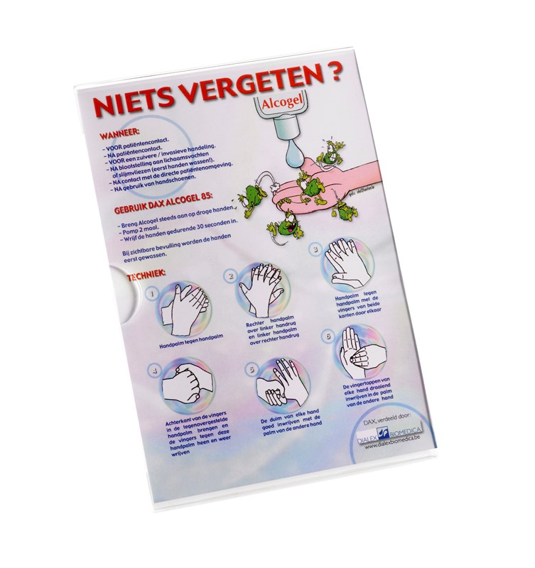 Folderhouder in plexiglas